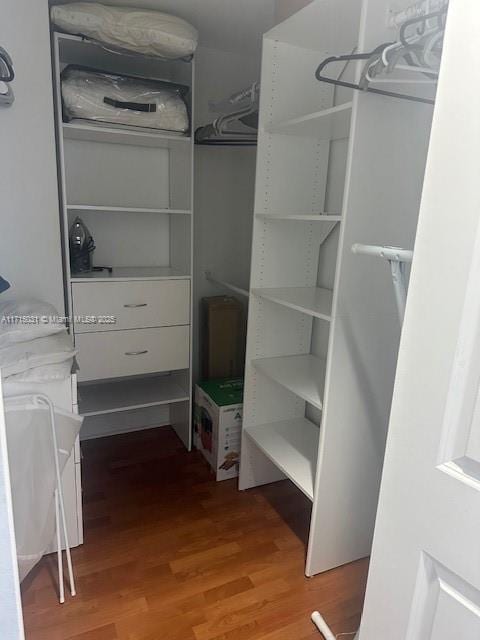 1250 S Miami Ave Unit 2013, Miami, FL 33130 - walk in closet with wood finished floors