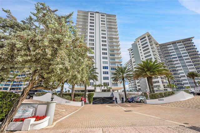3750 Galt Ocean Dr Unit 1602, Fort Lauderdale, FL 33308 - view of apartment building / complex featuring uncovered parking