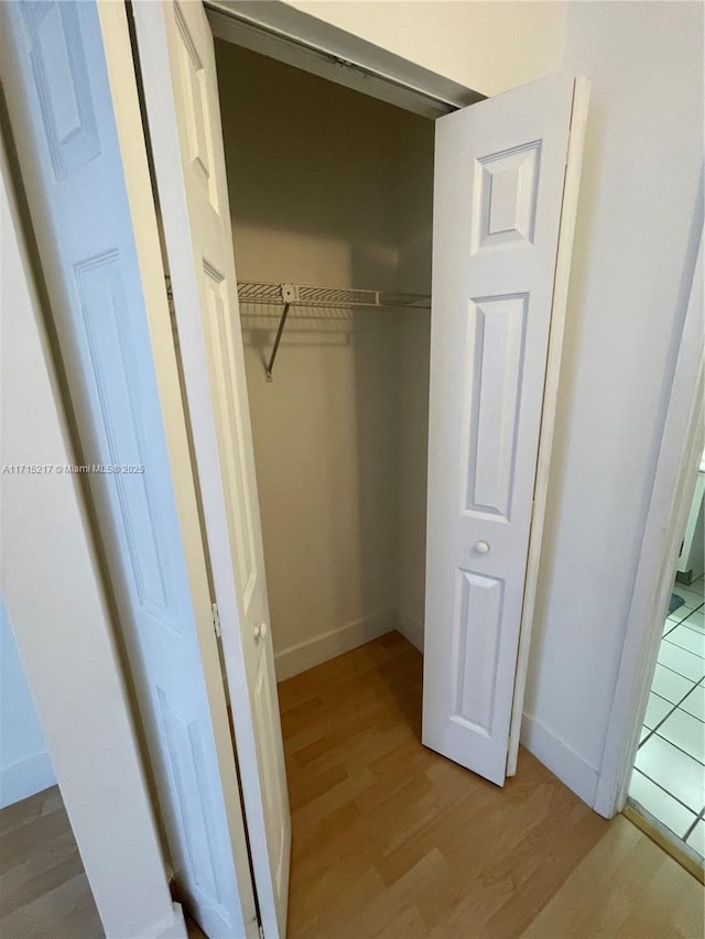 view of closet