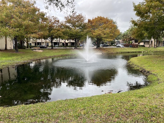 property view of water