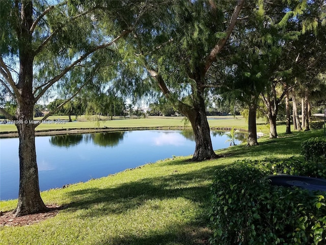 property view of water