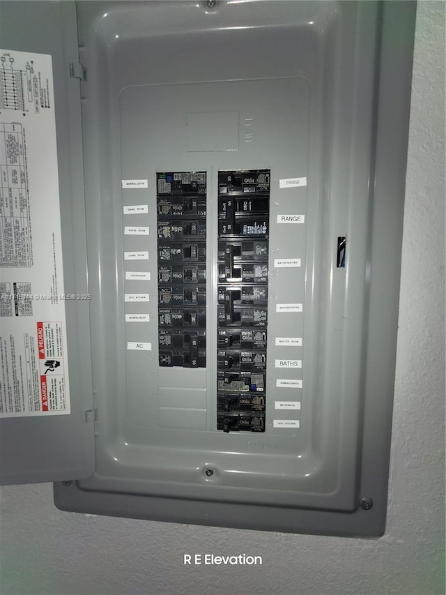 utilities with electric panel