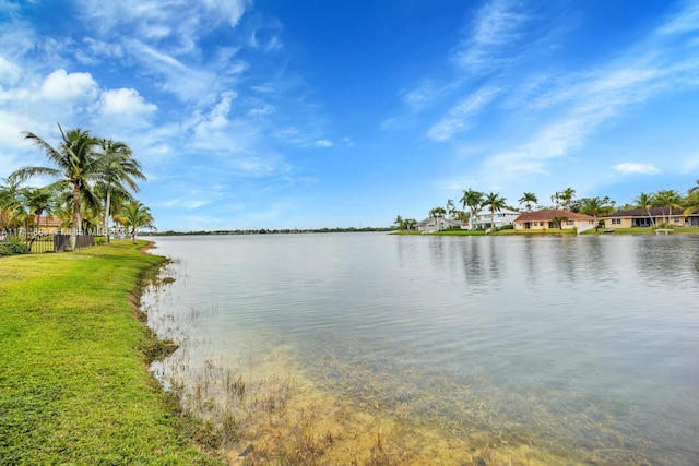 property view of water