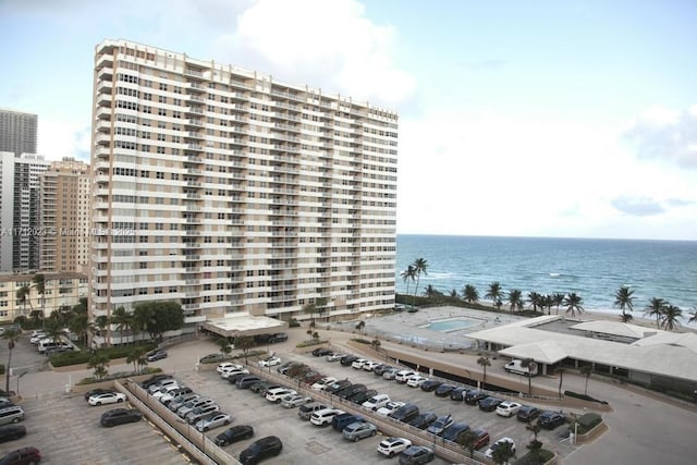 view of property featuring a water view