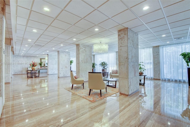 1980 S Ocean Dr Unit 9M, Hallandale Beach, FL 33009 - building lobby featuring visible vents