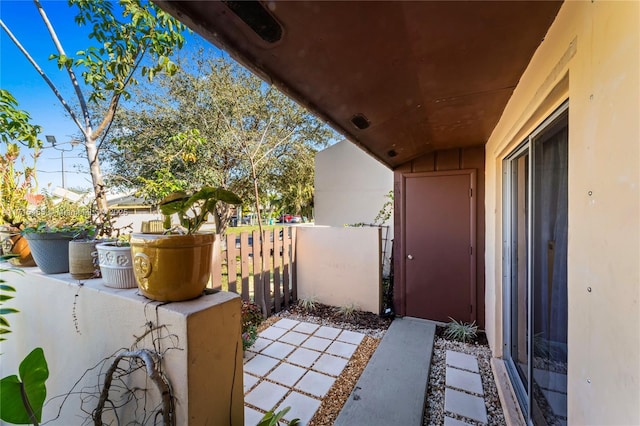 view of patio