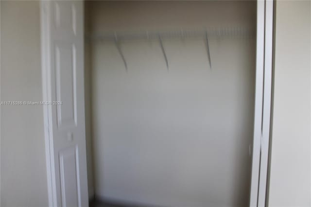 view of closet