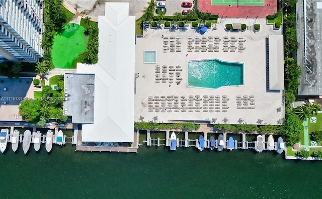 1985 S Ocean Dr Unit 6P, Hallandale Beach, FL 33009 - aerial view of a nearby body of water