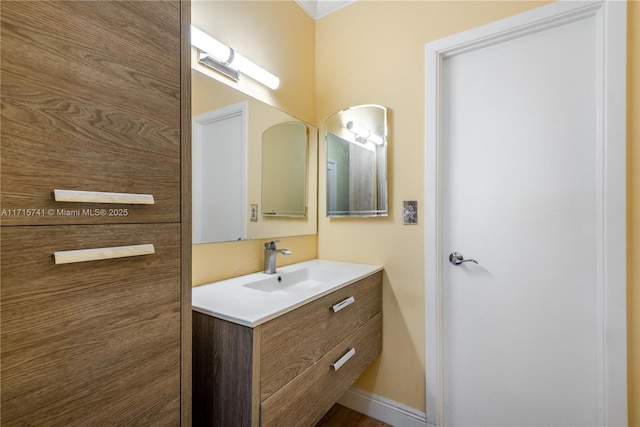 1985 S Ocean Dr Unit 6P, Hallandale Beach, FL 33009 - bathroom featuring vanity