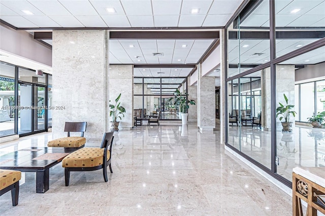 view of building lobby