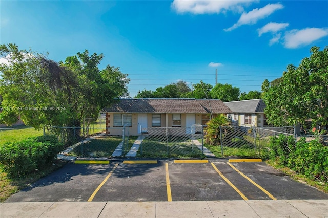 view of ranch-style home