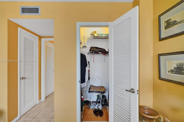 view of closet