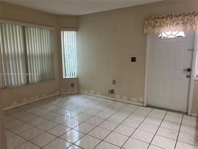 view of tiled entryway