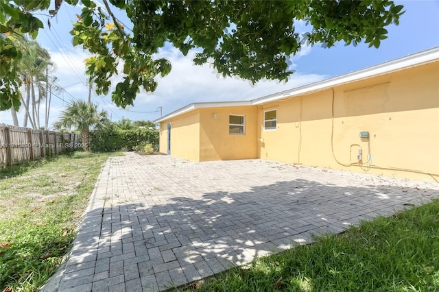 exterior space featuring a patio area