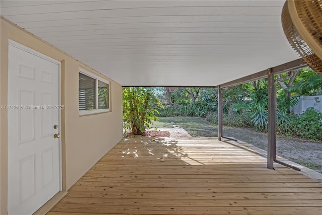 830 SW 18th St, Fort Lauderdale, FL 33315 - wooden deck with fence