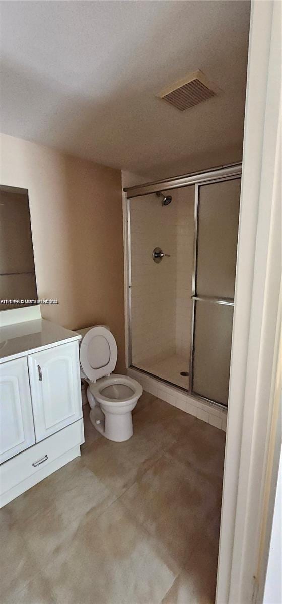 251 SW 132nd Unit 417H, Pembroke Pines, FL 33027 - bathroom featuring a shower stall and vanity