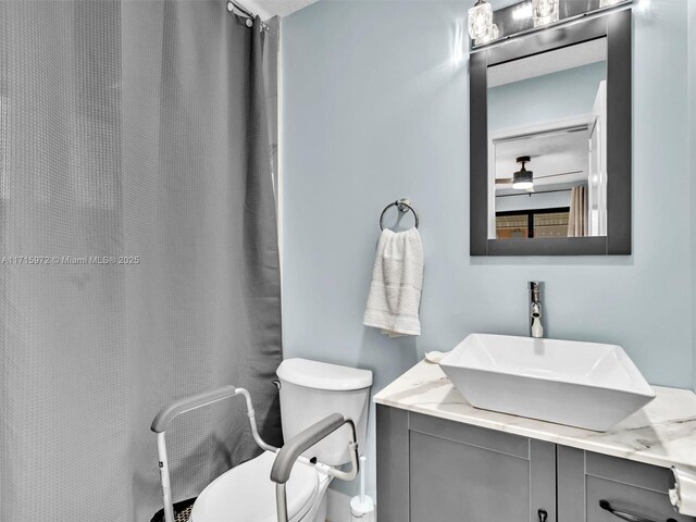 6708 NW 58th Ct, Tamarac, FL 33321 - bathroom with vanity and toilet