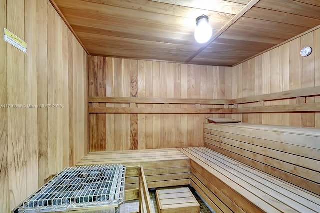 view of sauna / steam room