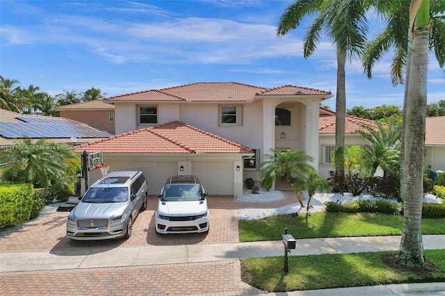 view of mediterranean / spanish-style home