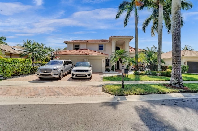 view of mediterranean / spanish house