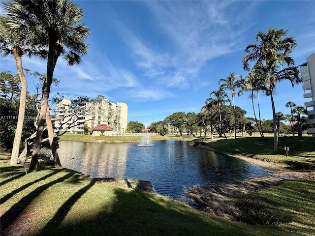 property view of water