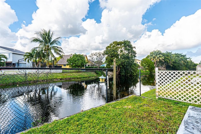 property view of water