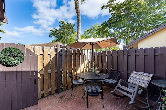 view of patio / terrace