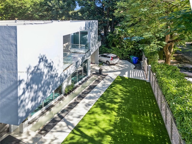 view of yard