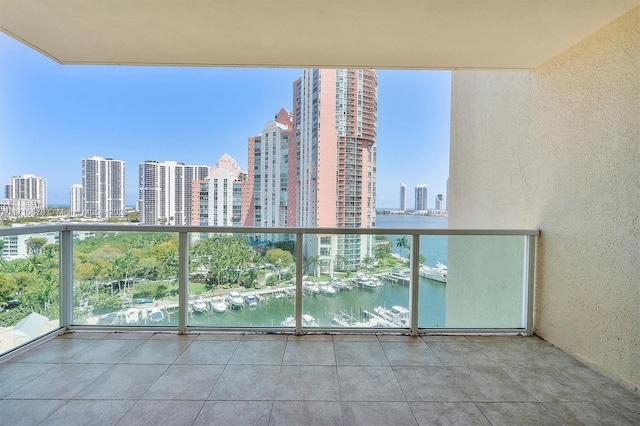 3340 NE 190th St Unit 1206, Aventura, FL 33180 - balcony with a city view and a water view