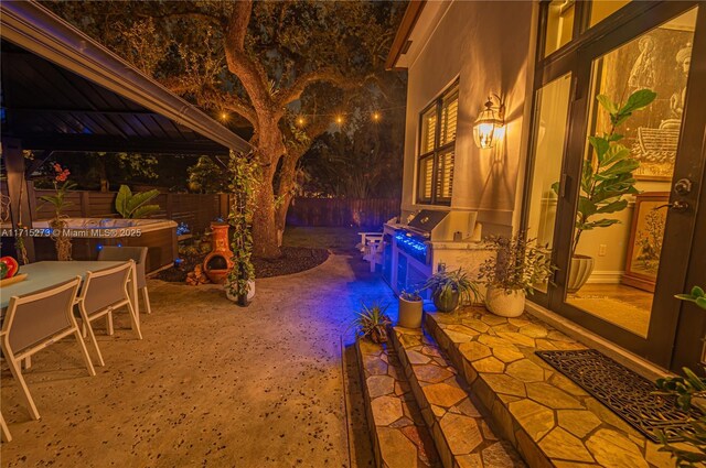 view of patio / terrace with grilling area