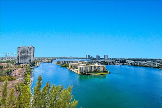 18151 NE 31st Ct Unit 1709, Aventura, FL 33160 - water view featuring nearby urban area