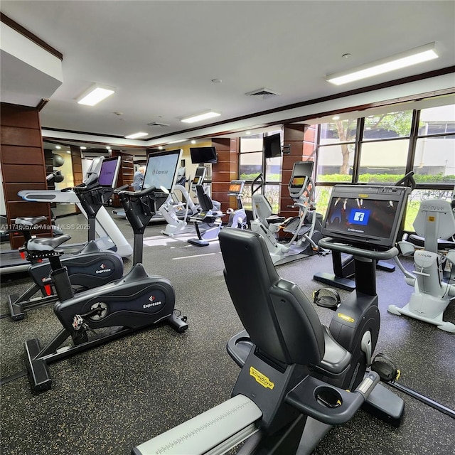 18151 NE 31st Ct Unit 1709, Aventura, FL 33160 - view of gym
