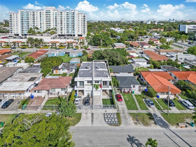 2943 SW 23rd St, Miami, FL 33145 - bird's eye view with a view of city