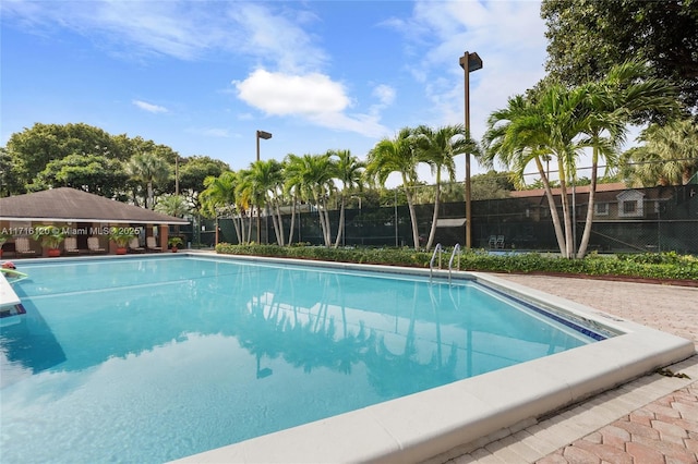 view of swimming pool