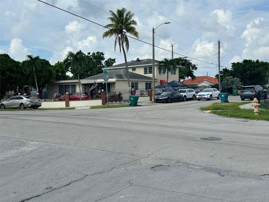 view of road