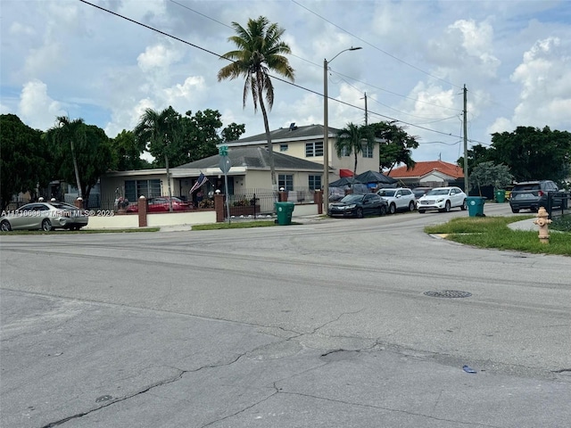 view of road