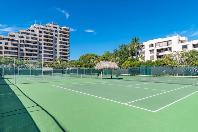 view of sport court