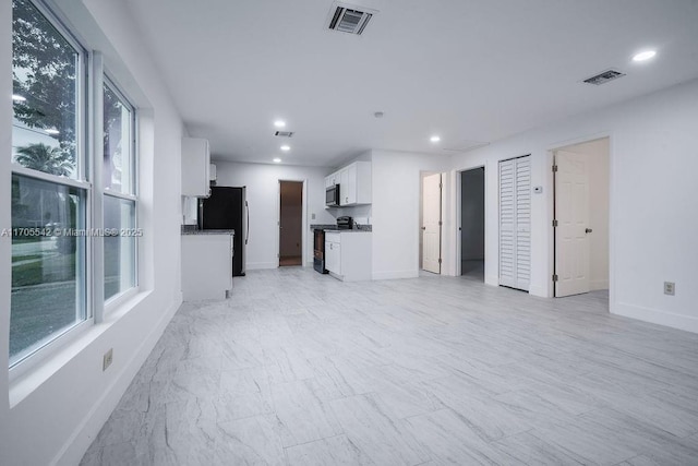 view of unfurnished living room