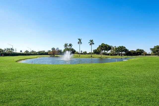 property view of water