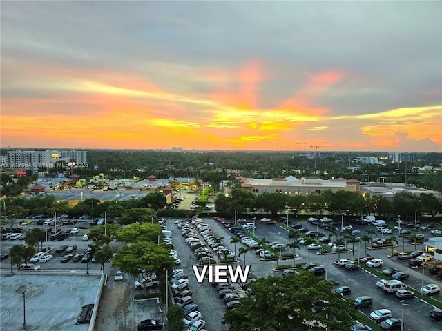 18051 Biscayne Blvd Unit 1204, Aventura, FL 33160 - view of aerial view at dusk