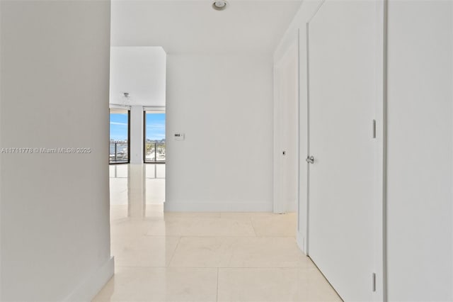 17301 Biscayne Blvd Unit 305, North Miami Beach, FL 33160 - corridor with baseboards