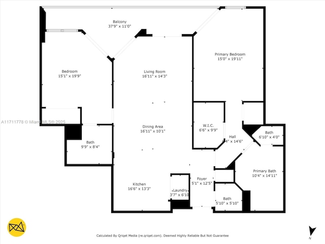17301 Biscayne Blvd Unit 305, North Miami Beach, FL 33160 - room layout