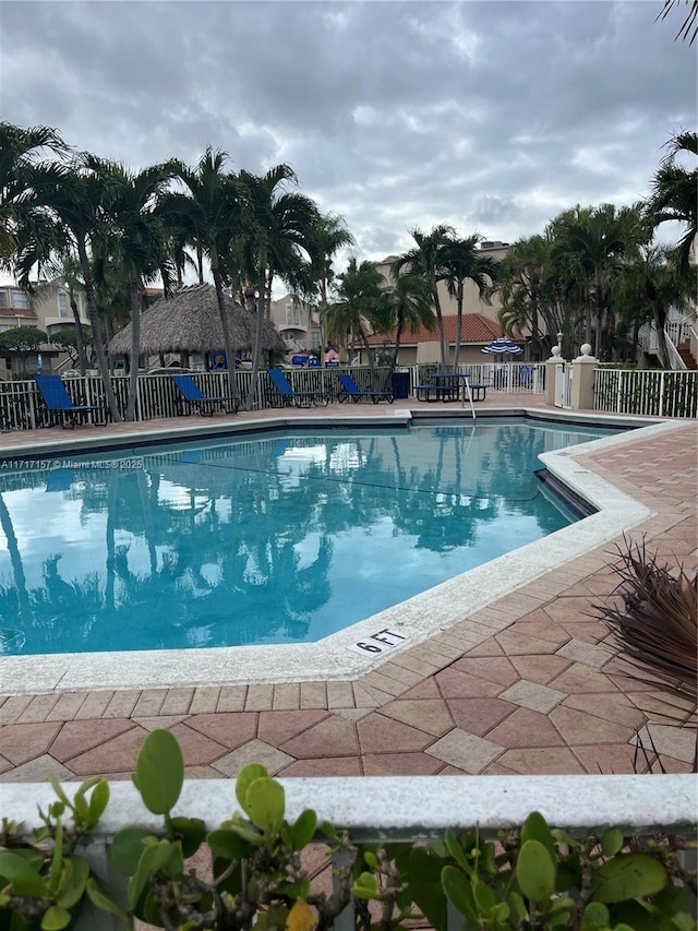 view of swimming pool