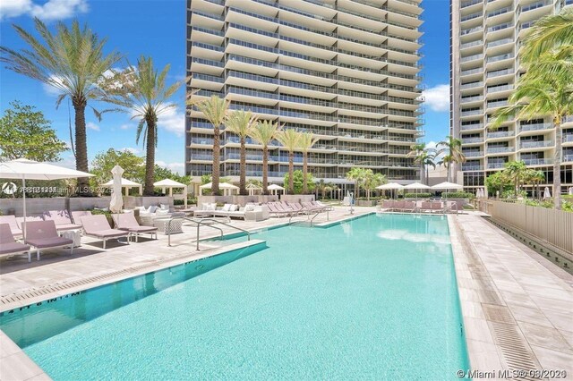 view of patio featuring a water view