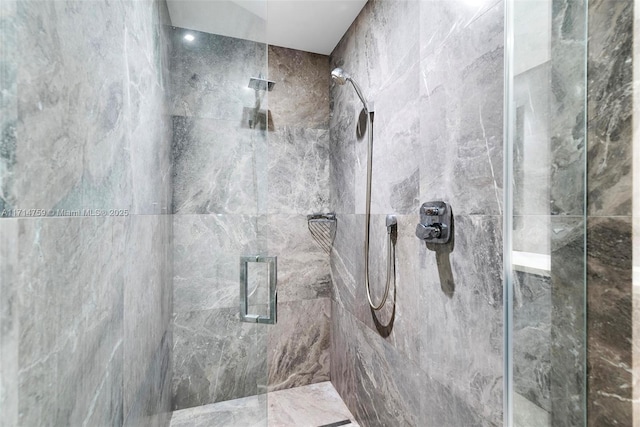 400 Alton Rd Unit 509, Miami Beach, FL 33139 - full bathroom with a marble finish shower