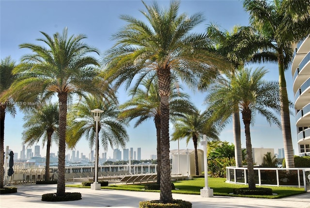 400 Alton Rd Unit 509, Miami Beach, FL 33139 - view of building exterior featuring a view of skyline