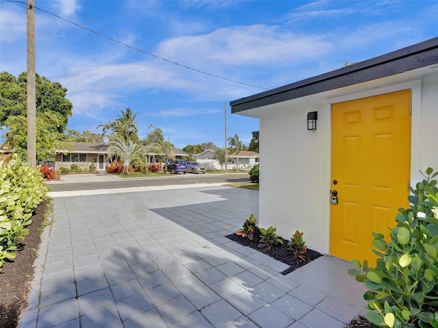 view of property entrance