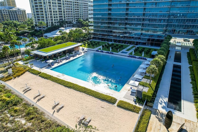 view of swimming pool