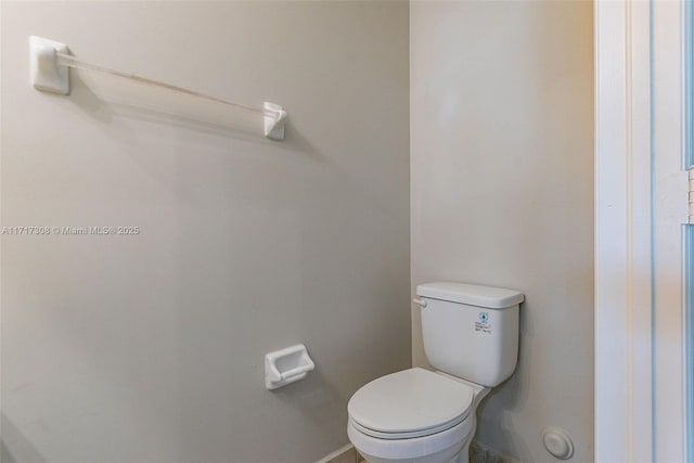 bathroom with toilet