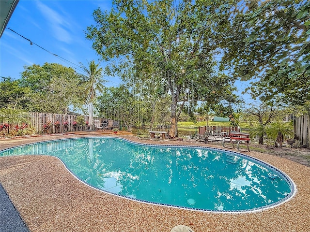 view of swimming pool